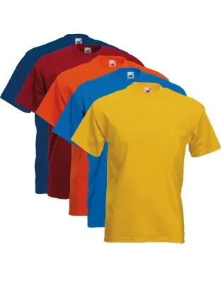 Fruit of the Loom T-Shirts 5 Pack - Super Premium